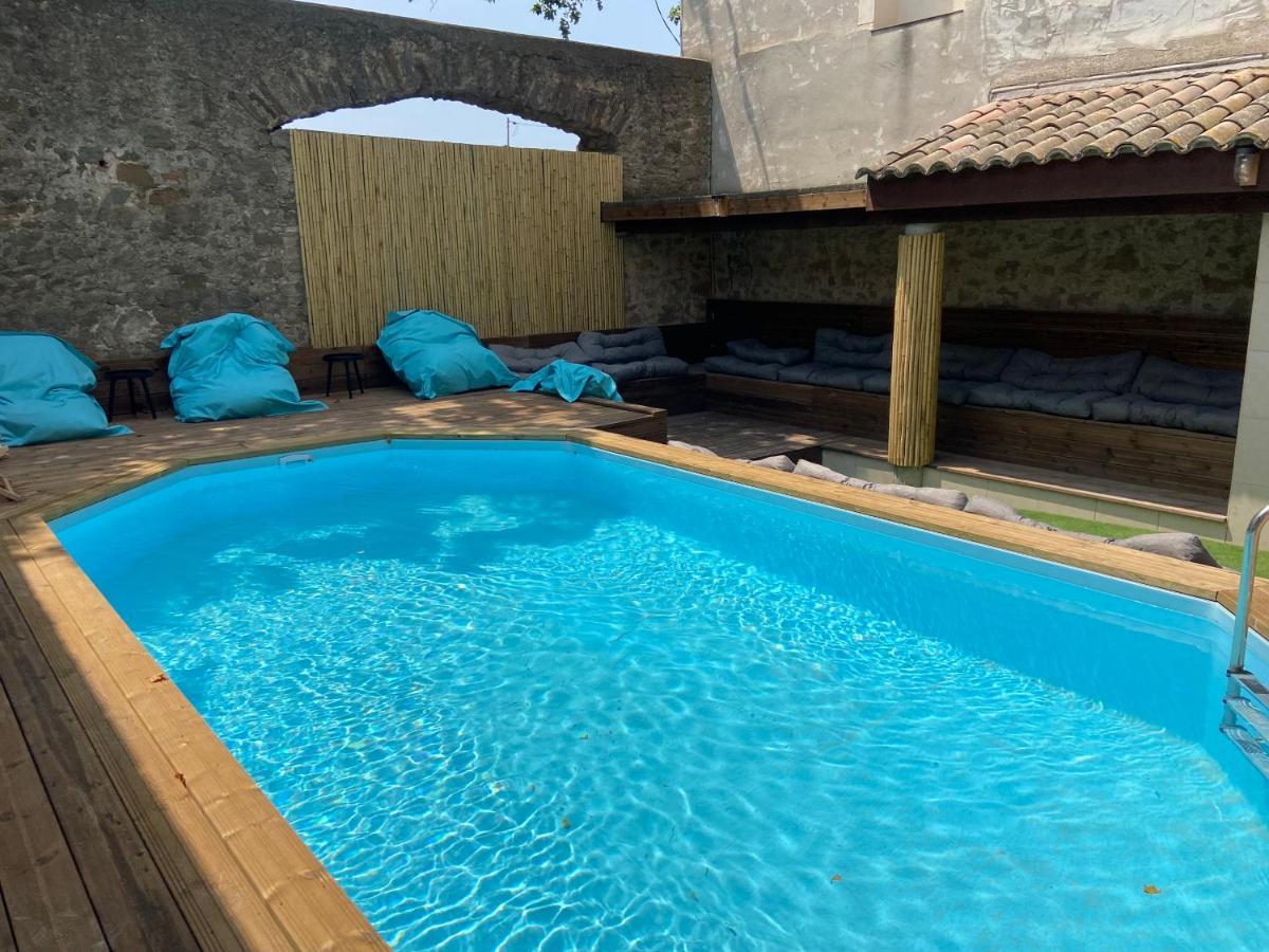 T4 Bord Canal Du Midi, Piscine Homps  Exterior foto